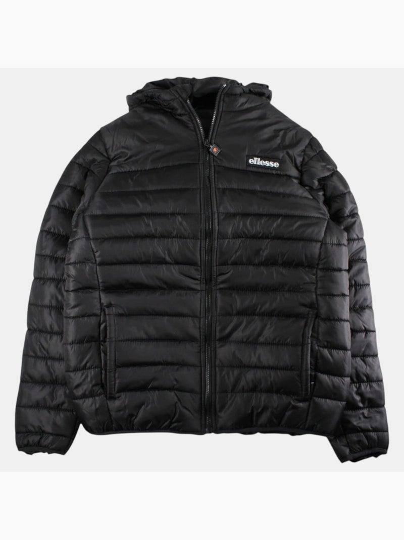 Ellesse - doudoune matelassée zippée à capuche Noir - Kiabi
