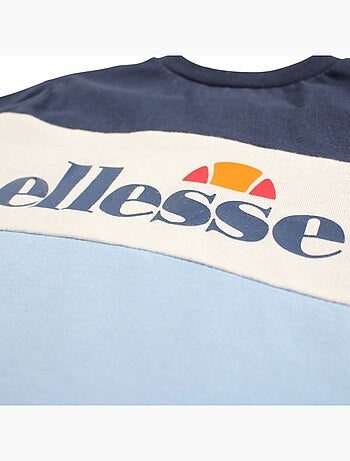 Ellesse - Ensemble 3 pièces t-shirt manches courtes short et sac à imprimé