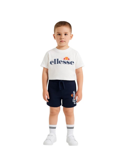 Ellesse - Ensemble 3 pièces t-shirt manches courtes short et sac à imprimé - Kiabi