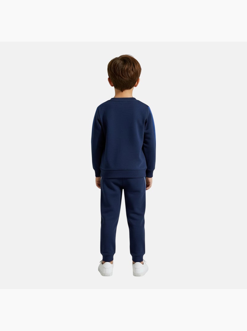 Ellesse - Ensemble sweat et pantalon jogging gar?on ? imprim? Bleu marine - Kiabi