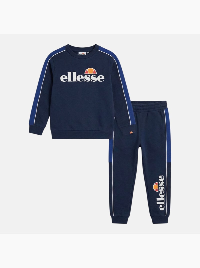 Ellesse - Ensemble sweat et pantalon jogging gar?on ? imprim? Bleu marine - Kiabi