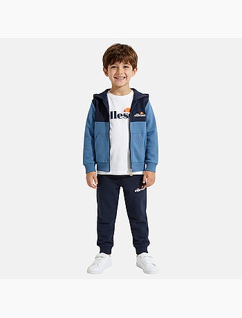Ellesse - Ensemble t-shirt manches courtes veste capuche et pantalon jogging 3 pièces garçon