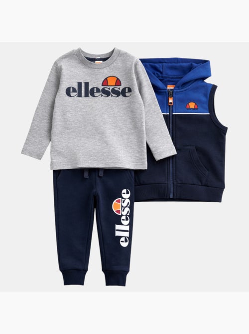 Ellesse - Ensemble t-shirts manches courtes et pantalon avec doudoune à imprimé - Kiabi