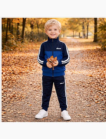 Ellesse - Ensemble veste et pantalon jogging garçon à imprimé