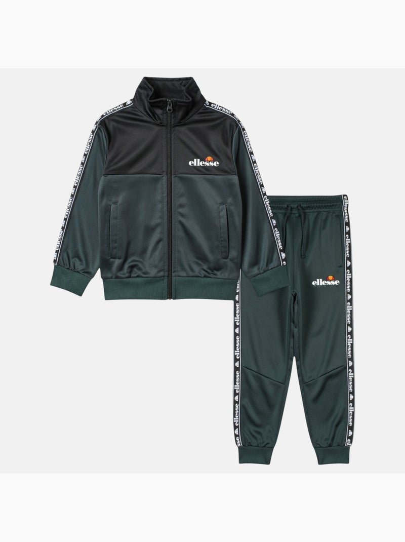 Ellesse - Ensemble veste et pantalon jogging garçon à imprimé Vert - Kiabi