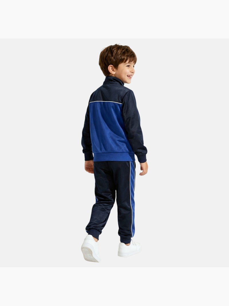 Ellesse - Ensemble veste et pantalon jogging gar?on ? imprim? Bleu marine - Kiabi