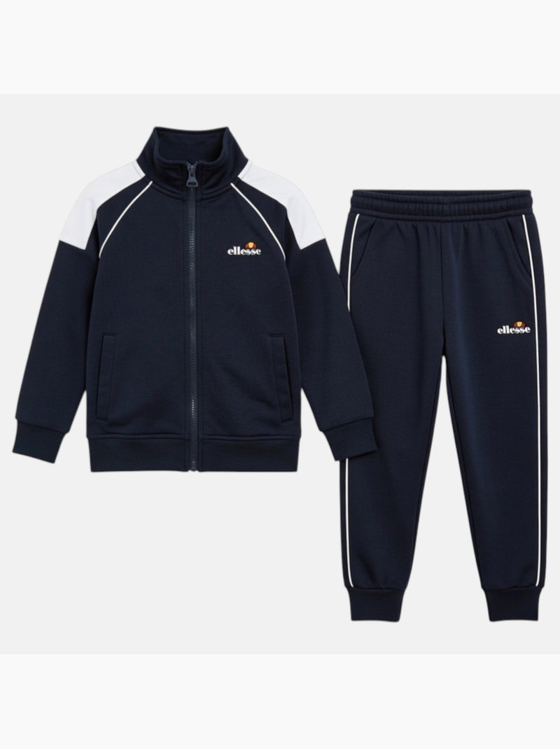 Ellesse - Ensemble veste et pantalon jogging gar?on ? imprim? Bleu marine - Kiabi