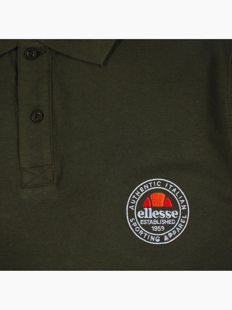 Ellesse -  heren polo Kaki - Kiabi