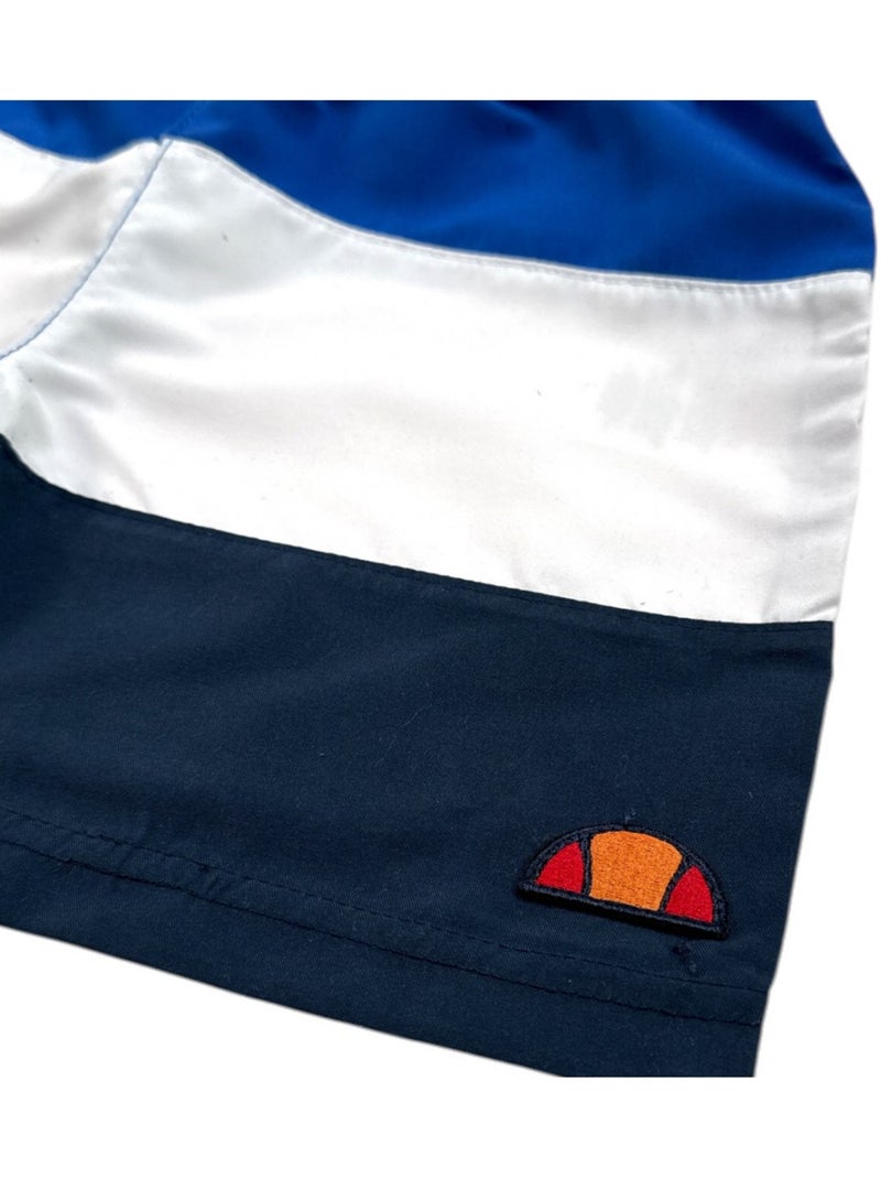 Ellesse - Kinder short sportief colorblock Blauw - Kiabi