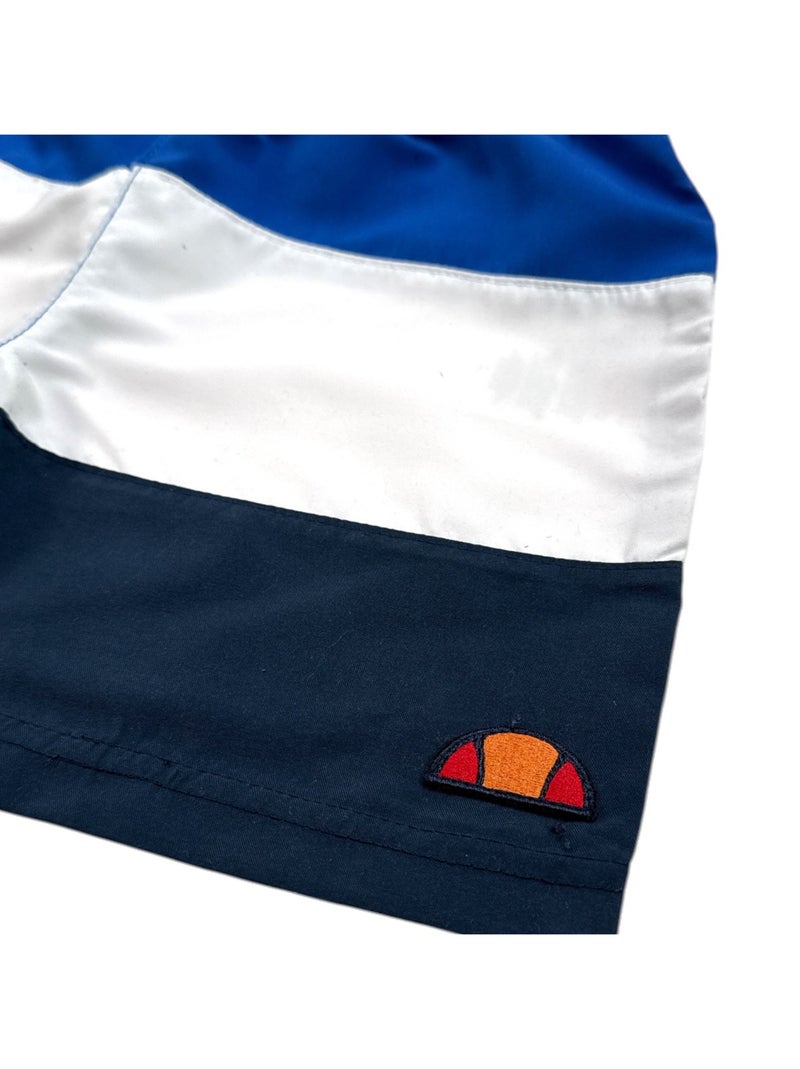 Ellesse - Kinder short sportief colorblock Blauw - Kiabi