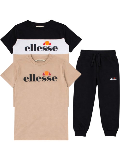 Ellesse - lot de 2 t-shirts manches courtes et pantalon de jogging - Kiabi
