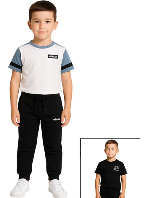 Ellesse - lot de 2 t-shirts manches courtes et pantalon de jogging - Kiabi