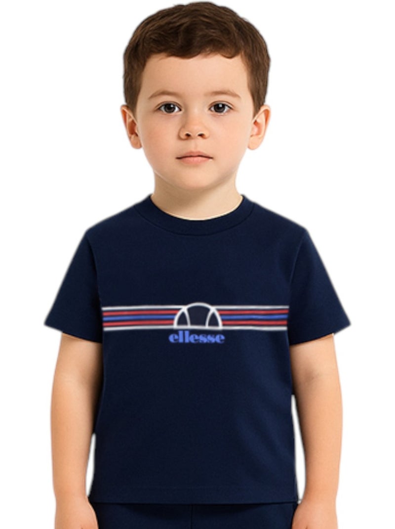 Ellesse - lot de 2 t-shirts manches courtes et pantalon de jogging Bleu marine - Kiabi