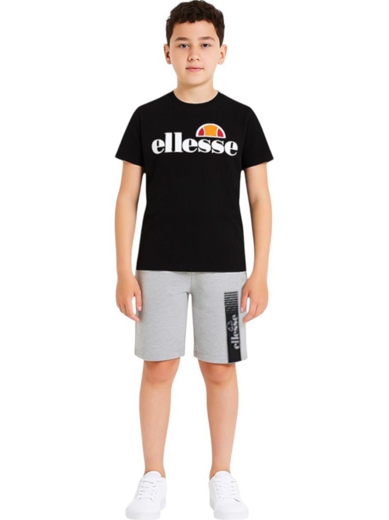 Ellesse - lot de 2 t-shirts manches courtes et short Noir - Kiabi