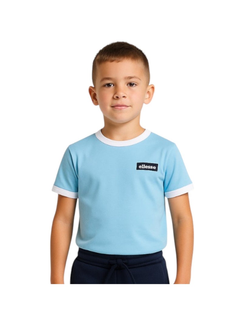 Ellesse - Pack 2 T-shirts en 1 joggingbroek jongen bedrukt Marineblauw - Kiabi