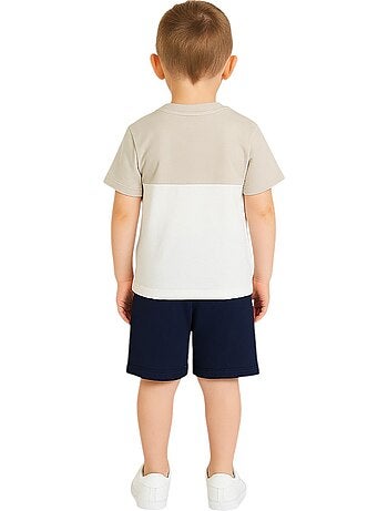 Ellesse - Pack 2 T-shirts en 1 short jongen bedrukt