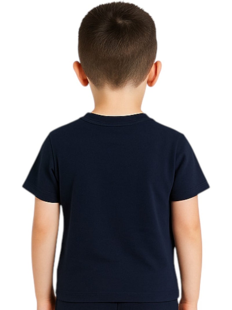 Ellesse - Pack 2 T-shirts en 1 short jongen bedrukt Wit - Kiabi