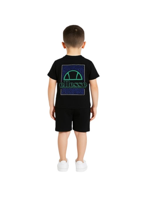 Ellesse - Pack 2 T-shirts en 1 short jongen bedrukt - Kiabi Ellesse - Pack 2 T-shirts en 1 short jongen bedrukt - Kiabi