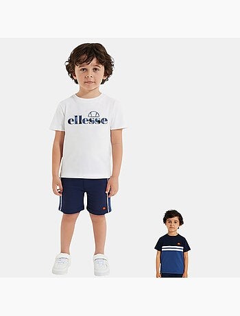 Ellesse - Pack 2 T-shirts en short jongen bedrukt