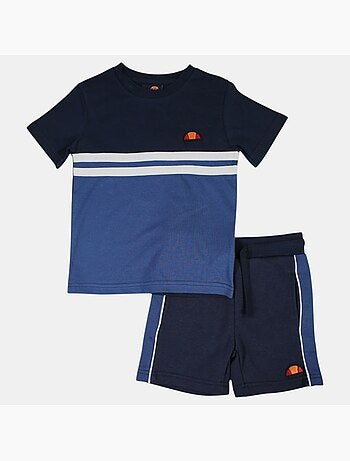 Ellesse - Pack 2 T-shirts en short jongen bedrukt