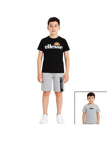 Ellesse - Pack 2 T-shirts en short jongen bedrukt