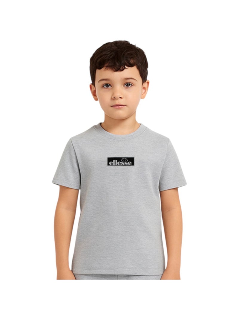 Ellesse - Pack 2 T-shirts en short jongen bedrukt Zwart - Kiabi