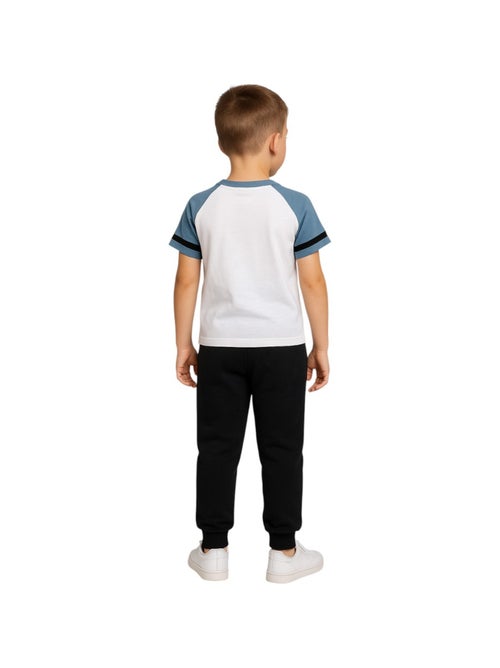 Ellesse - Pack 2 t-shirts et 1 pantalon jogging garçon à imprimé - Kiabi