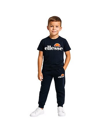 Ellesse - Pack 2 t-shirts et 1 pantalon jogging garçon à imprimé