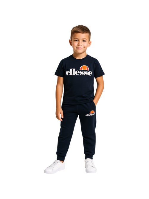 Ellesse - Pack 2 t-shirts et 1 pantalon jogging garçon à imprimé - Kiabi