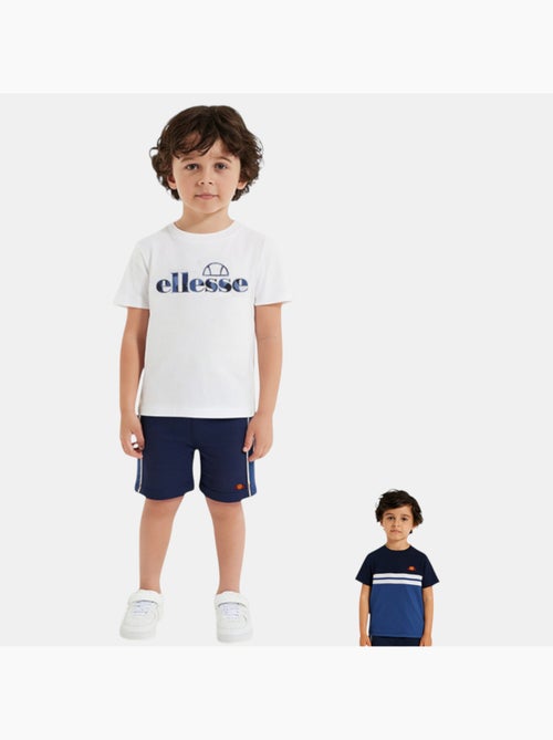 Ellesse - Pack 2 t-shirts et short garçon à imprimé - Kiabi