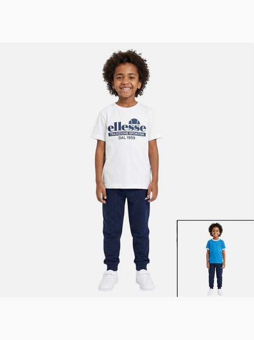 Ellesse - Pack de 2 T-shirts et 1 pantalon de jogging Garcon - Kiabi Ellesse - Pack de 2 T-shirts et 1 pantalon de jogging Garcon - Kiabi