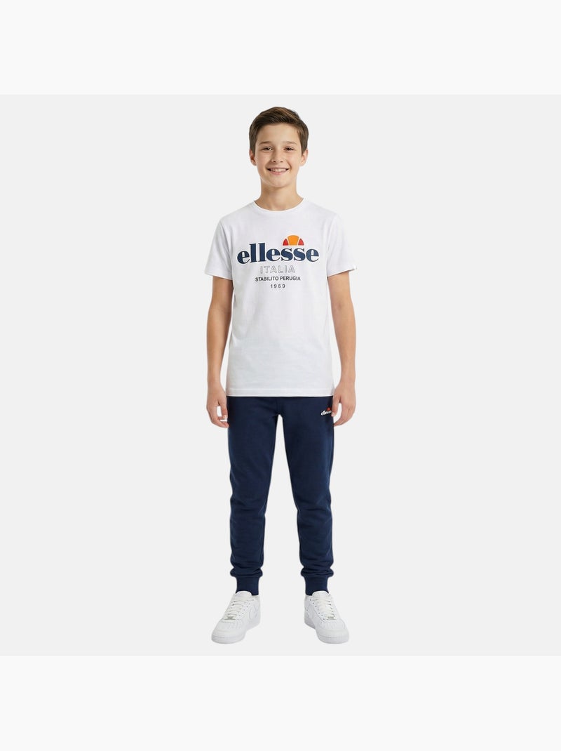 Ellesse - Pack de 2 T-shirts et 1 pantalon de jogging Garcon Bleu - Kiabi
