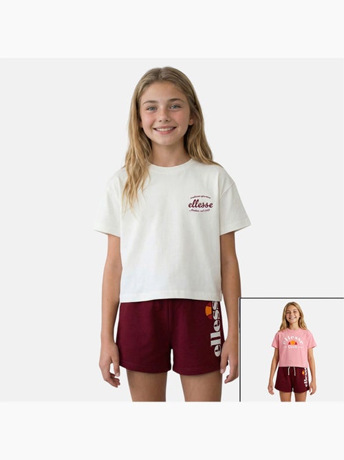 Ellesse - Pack de 2 T-shirts et short Fille - Kiabi Ellesse - Pack de 2 T-shirts et short Fille - Kiabi