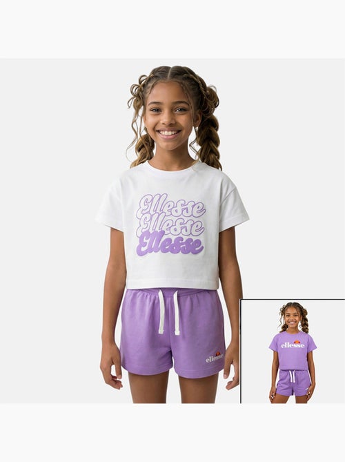 Ellesse - Pack de 2 T-shirts et short Fille - Kiabi Ellesse - Pack de 2 T-shirts et short Fille - Kiabi