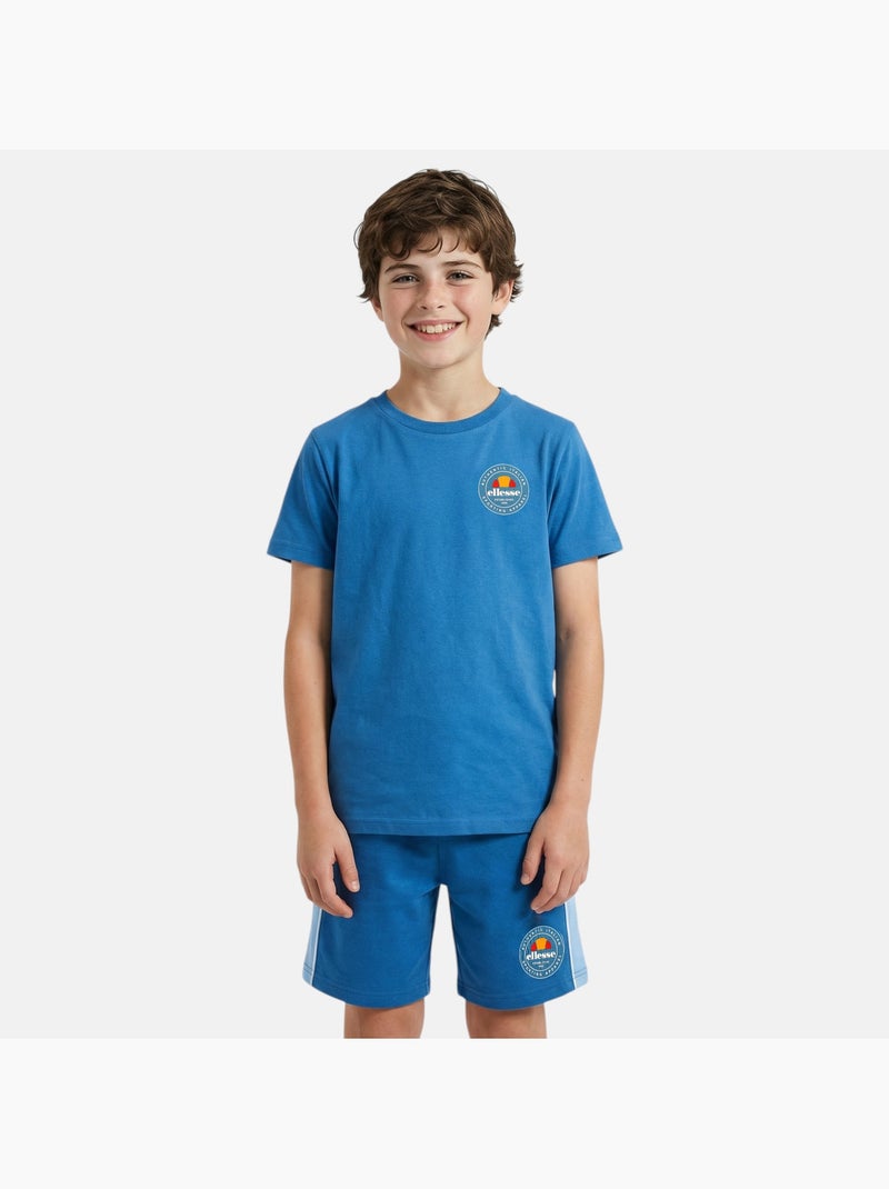 Ellesse - Pack de 2 T-shirts et short Garçon Bleu - Kiabi