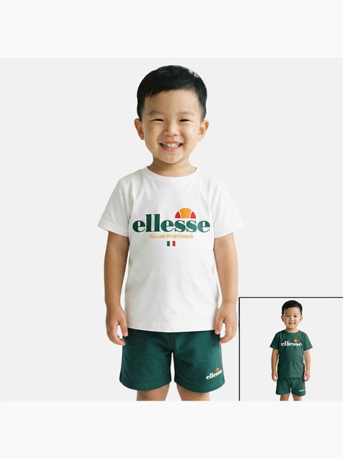 Ellesse - Pack de 2 T-shirts et short Garçon - Kiabi Ellesse - Pack de 2 T-shirts et short Garçon - Kiabi
