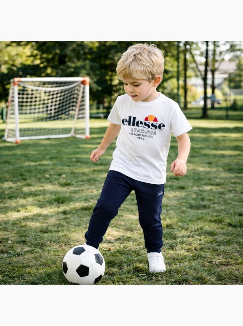 Ellesse - Pack van 2 T-shirts en joggingbroek  jongen Blauw - Kiabi