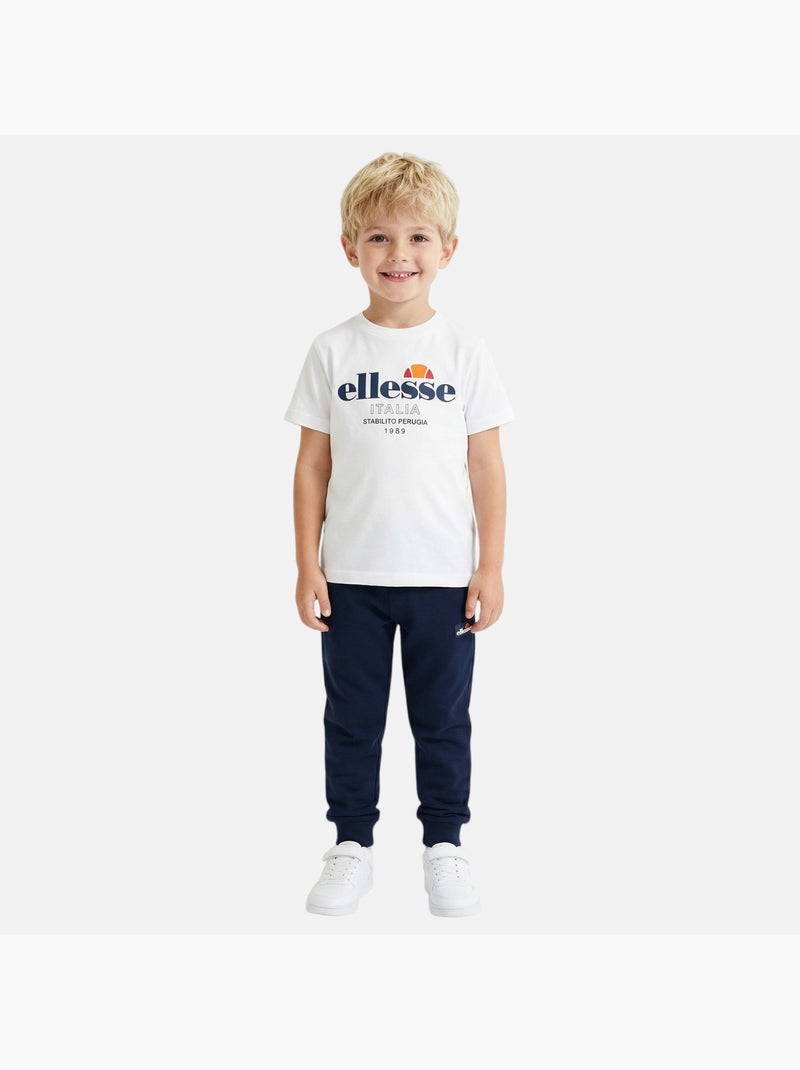 Ellesse - Pack van 2 T-shirts en joggingbroek  jongen Blauw - Kiabi