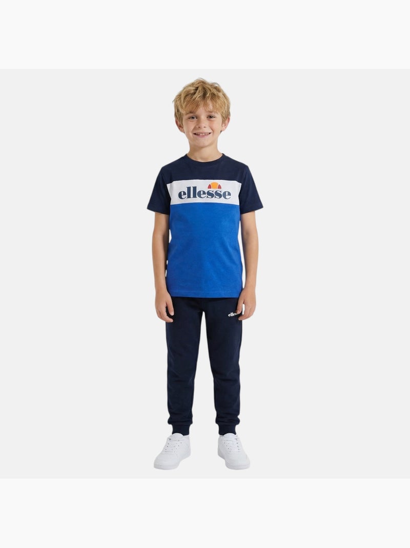 Ellesse - Pack van 2 T-shirts en joggingbroek  jongen Blauw - Kiabi