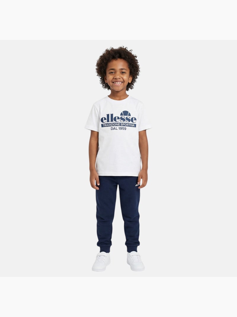 Ellesse - Pack van 2 T-shirts en joggingbroek  jongen Wit - Kiabi