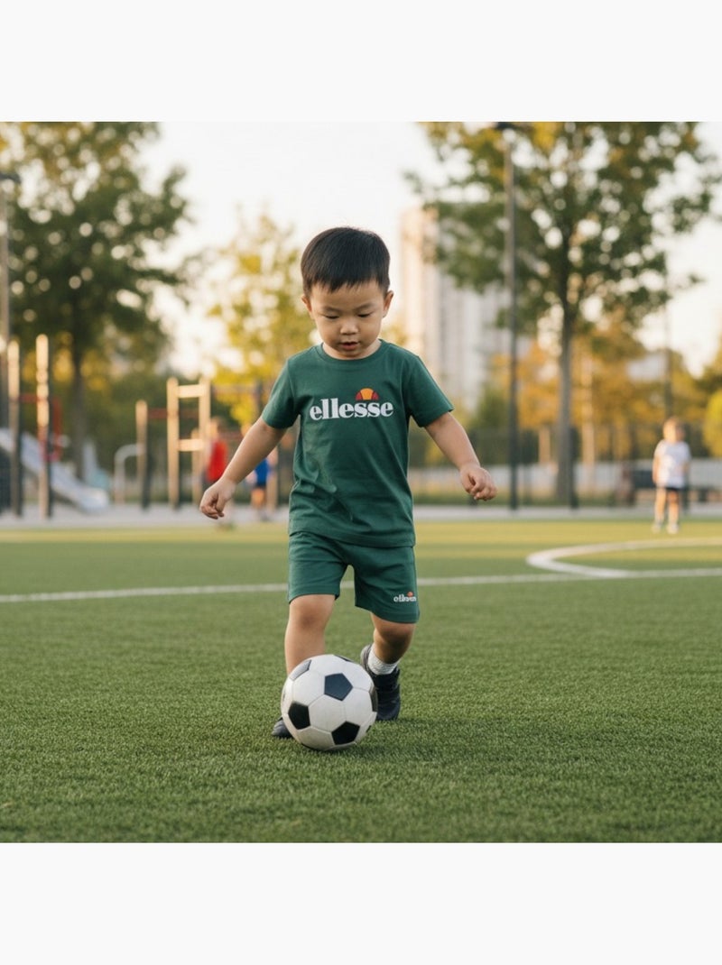 Ellesse - Pack van 2 T-shirts en short  jongen Groen - Kiabi