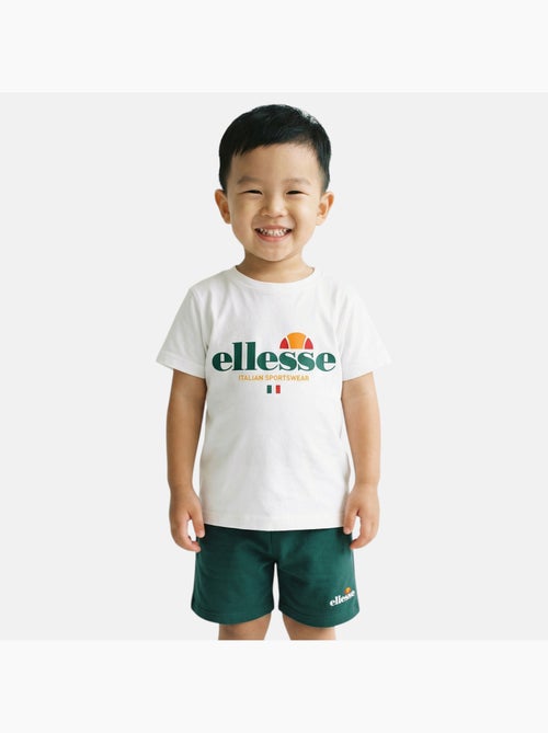 Ellesse - Pack van 2 T-shirts en short jongen - Kiabi Ellesse - Pack van 2 T-shirts en short jongen - Kiabi