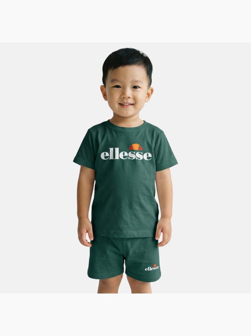Ellesse - Pack van 2 T-shirts en short jongen - Kiabi Ellesse - Pack van 2 T-shirts en short jongen - Kiabi