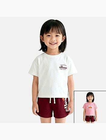 Ellesse - Pack van 2 T-shirts en short meisje