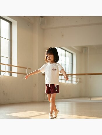 Ellesse - Pack van 2 T-shirts en short meisje