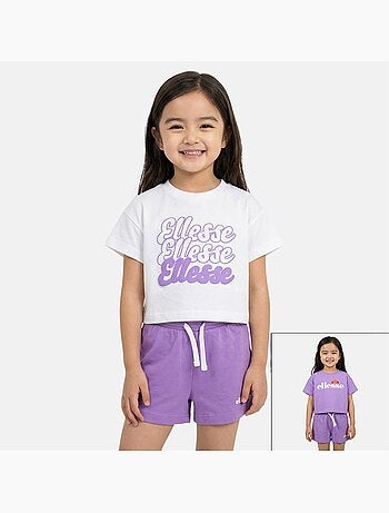 Ellesse - Pack van 2 T-shirts en short meisje