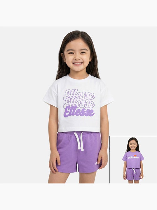 Ellesse - Pack van 2 T-shirts en short  meisje - Kiabi