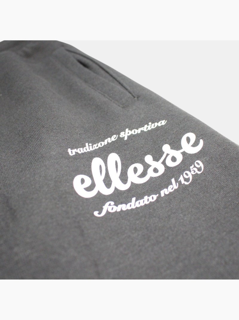 Ellesse - pantalon de jogging imprimé à cordon, coupe décontractée et bas resserrés Noir - Kiabi