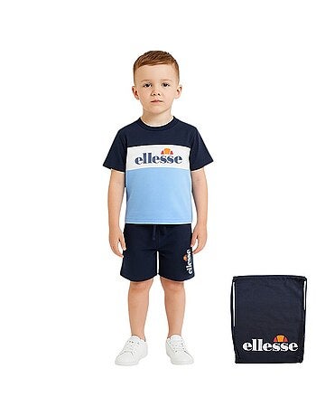 Ellesse - Set 3-delig T-shirt korte mouwen, short en tas bedrukt