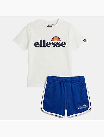 Ellesse - Set 3-delig T-shirt short en sokken kind bedrukt